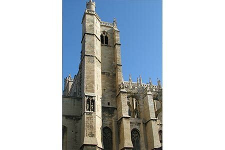  fotos historicas Narbonne trre sur catedral exterior torres goticas 