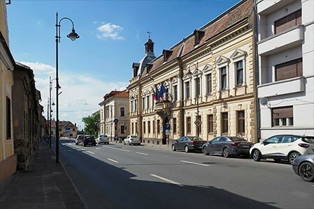 Fotos de los principales edificios públicos de Sibiu. Imágenes fijas Olympus OM-D E-M1 Mark II.